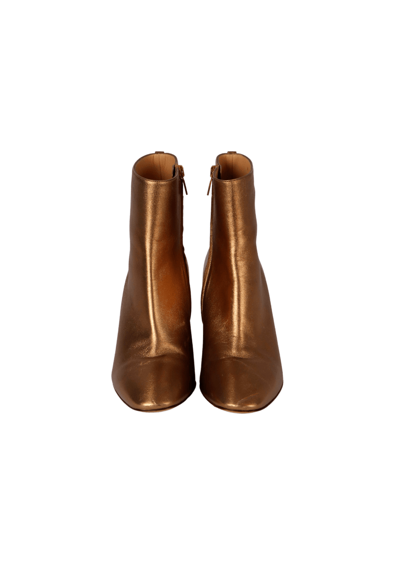 LEATHER BOOTS 37