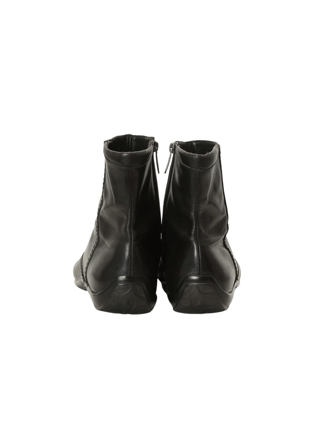 Bota Salvatore Ferragamo Leather Boots 43 Preto Original – Gringa