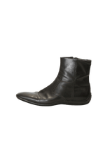 LEATHER BOOTS 43