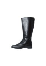 LEATHER RIDING BOOTS 38,5