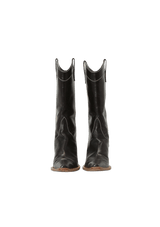 WESTERN LEATHER BOOTS 37