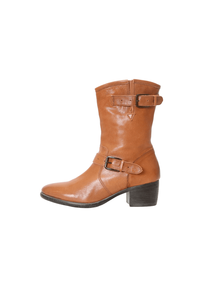 CONCHETTA LEATHER BOOTS 34.5