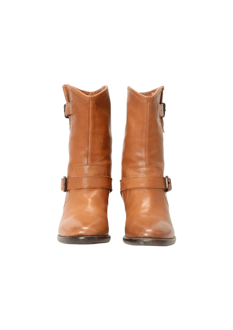 CONCHETTA LEATHER BOOTS 34.5