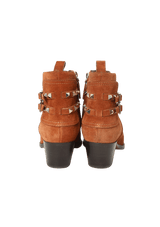 SUEDE ROCKSTUD BOOTS 35