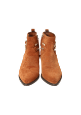 SUEDE ROCKSTUD BOOTS 35