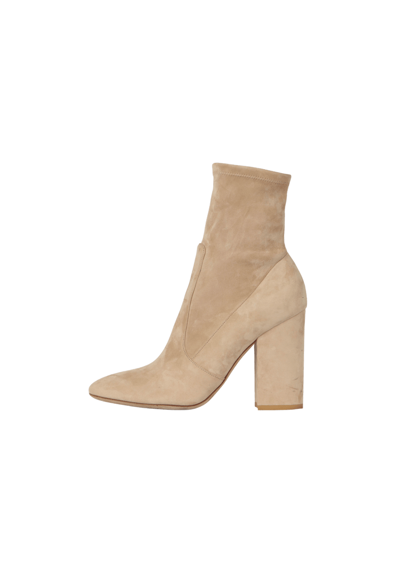 SUEDE SOCK BOOTS 36