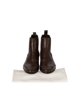 LEATHER BOOTS 40