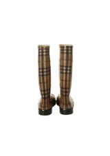 NOVA CHECK RUBBER RAIN BOOTS 37