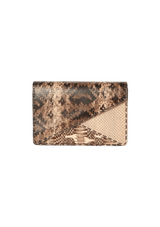 PYTHON ENVELOPE CLUTCH