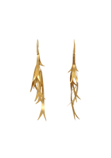 SHAVED GOLD EARRINGS