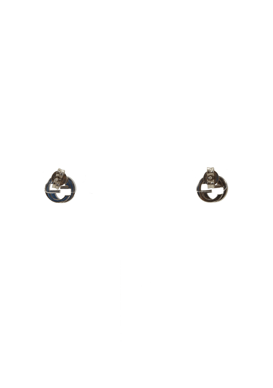 Brinco Gucci Interlocking G Earring Prata Original – Gringa