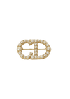 LOGO PEARL BROOCH