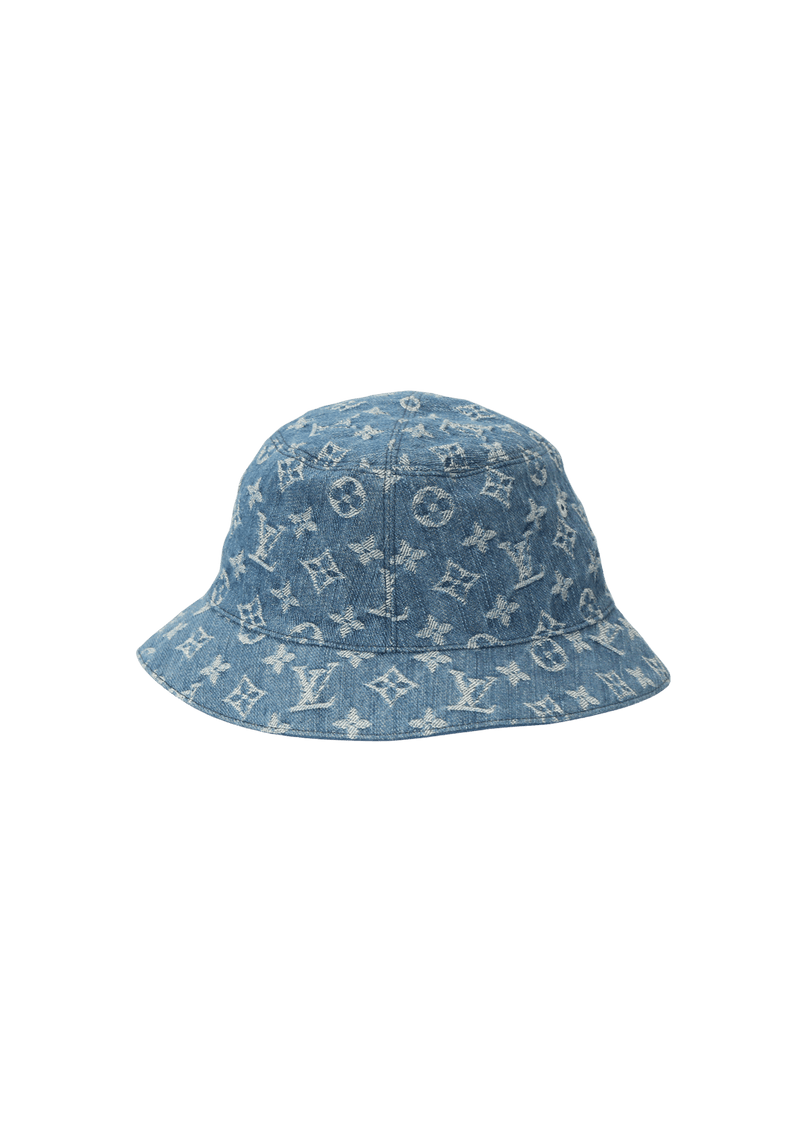 MONOGRAM ESSENTIAL DENIM BUCKET HAT