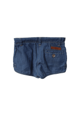 GIRL´S DENIM CHECK SHORTS 4Y