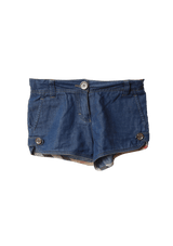 GIRL´S DENIM CHECK SHORTS 4Y