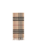 HOUSE CHECK FRINGE SCARF