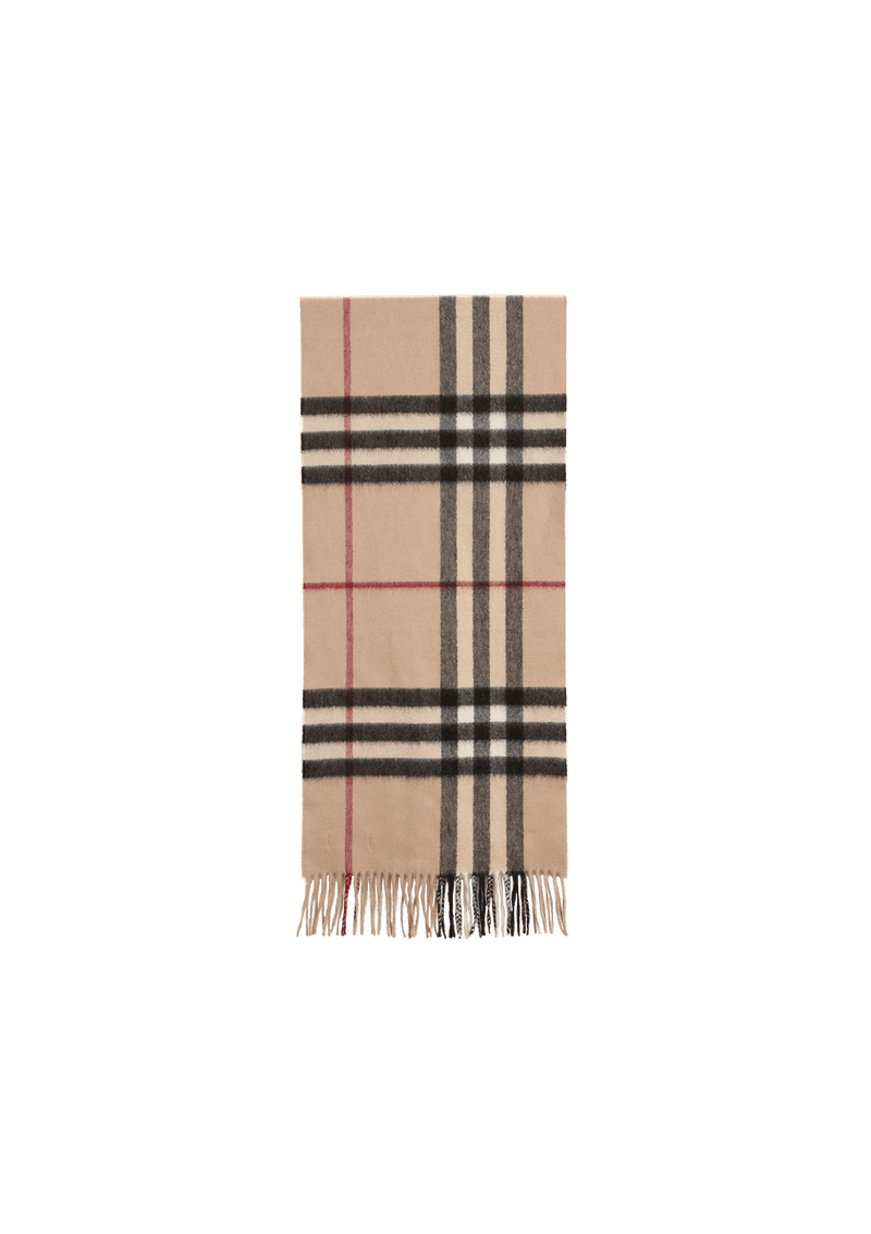 HOUSE CHECK FRINGE SCARF