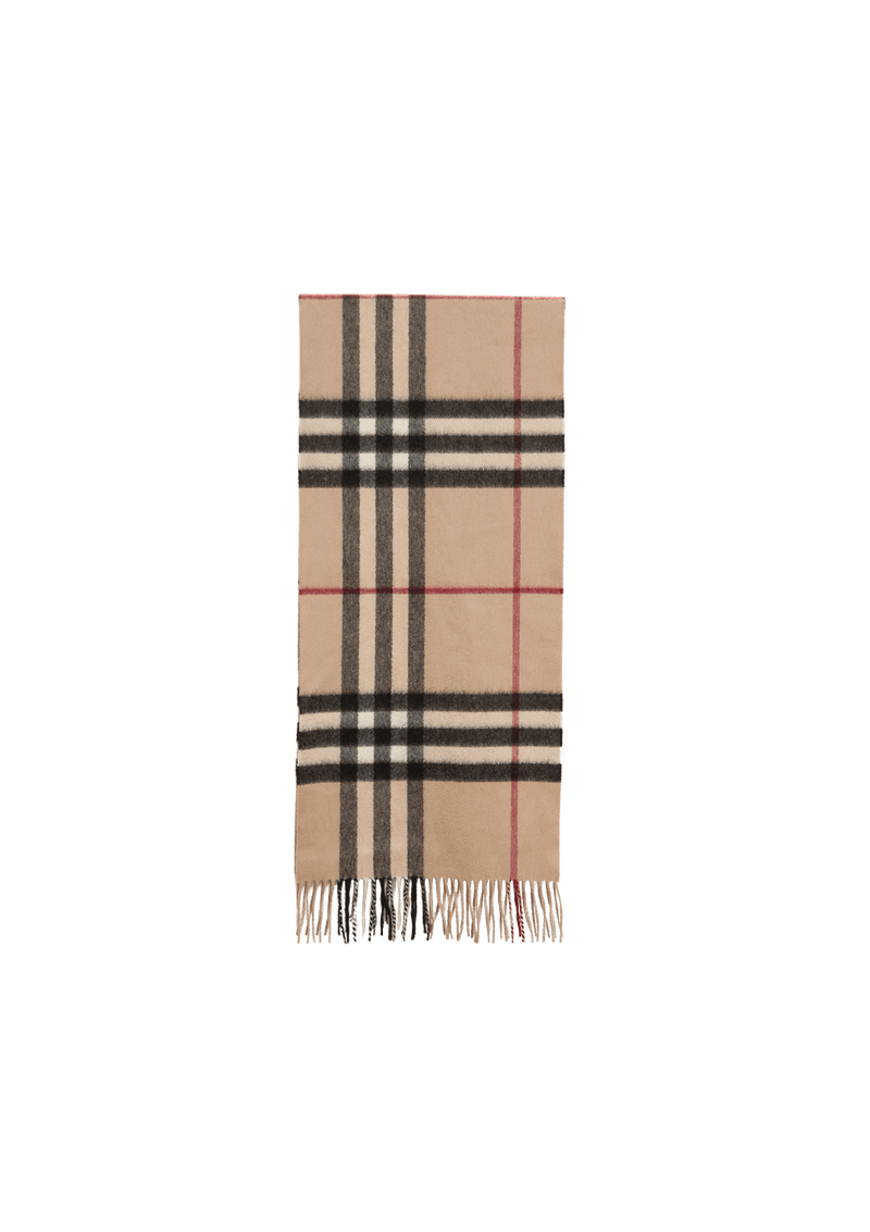 HOUSE CHECK FRINGE SCARF