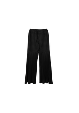 WOOL PLISSÉ PANTS 38