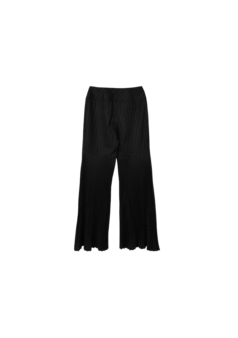 WOOL PLISSÉ PANTS 38