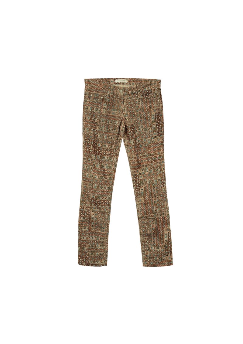 PRINTED PANTS 34