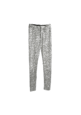 SEQUIN SKINNY LEG PANTS 38