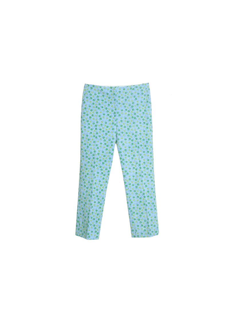 GRAPHIC FLORAL PANTS 40