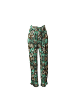 PRINTED STRAIGHT LEG PANTS 38