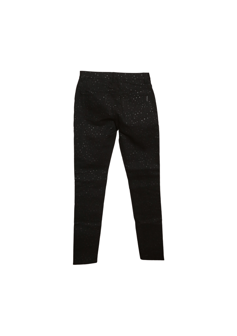 CALÇA SAINT LAURENT SKINNY LEG JEANS 38 PRETO ORIGINAL – Gringa