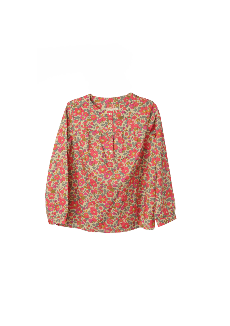 KIDS FLORAL PRINTED BLOUSE 6Y