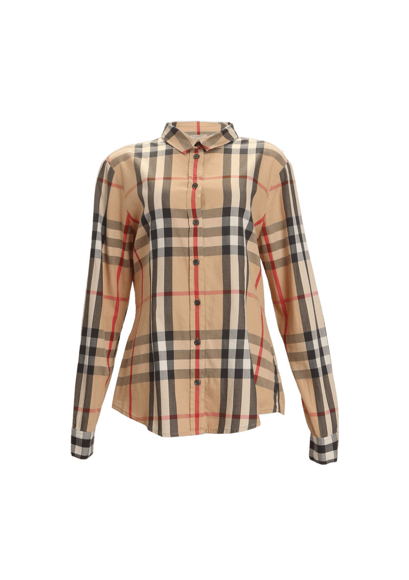 Camisa estampado outlet burberry