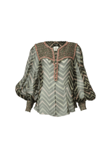 PRINTED BLOUSE 38