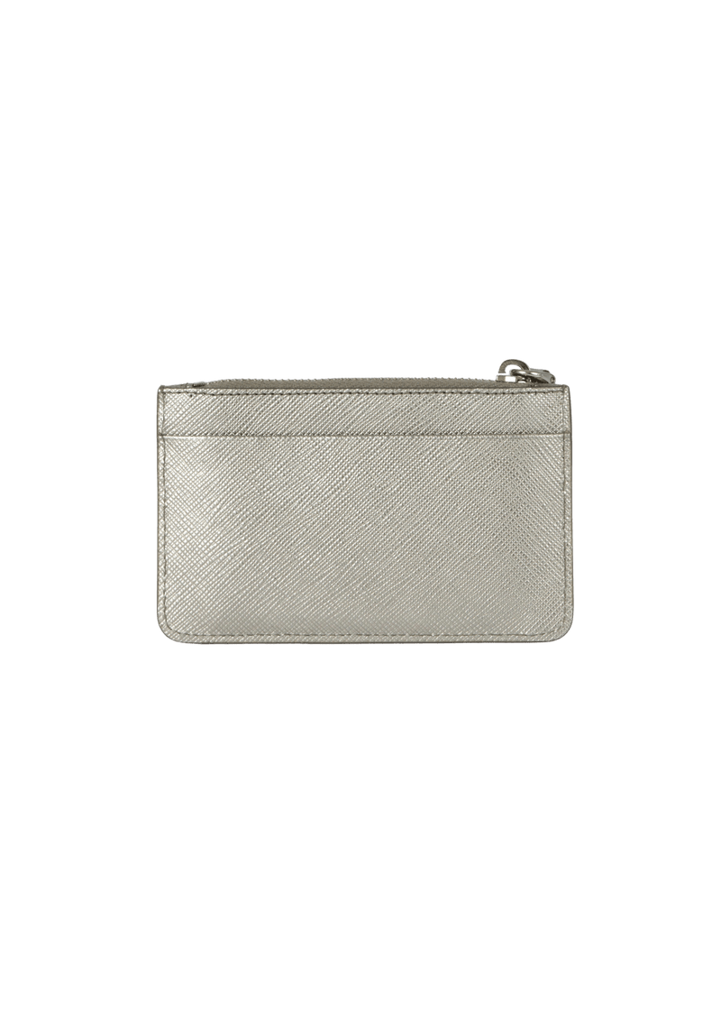 METALLIC CARD HOLDER