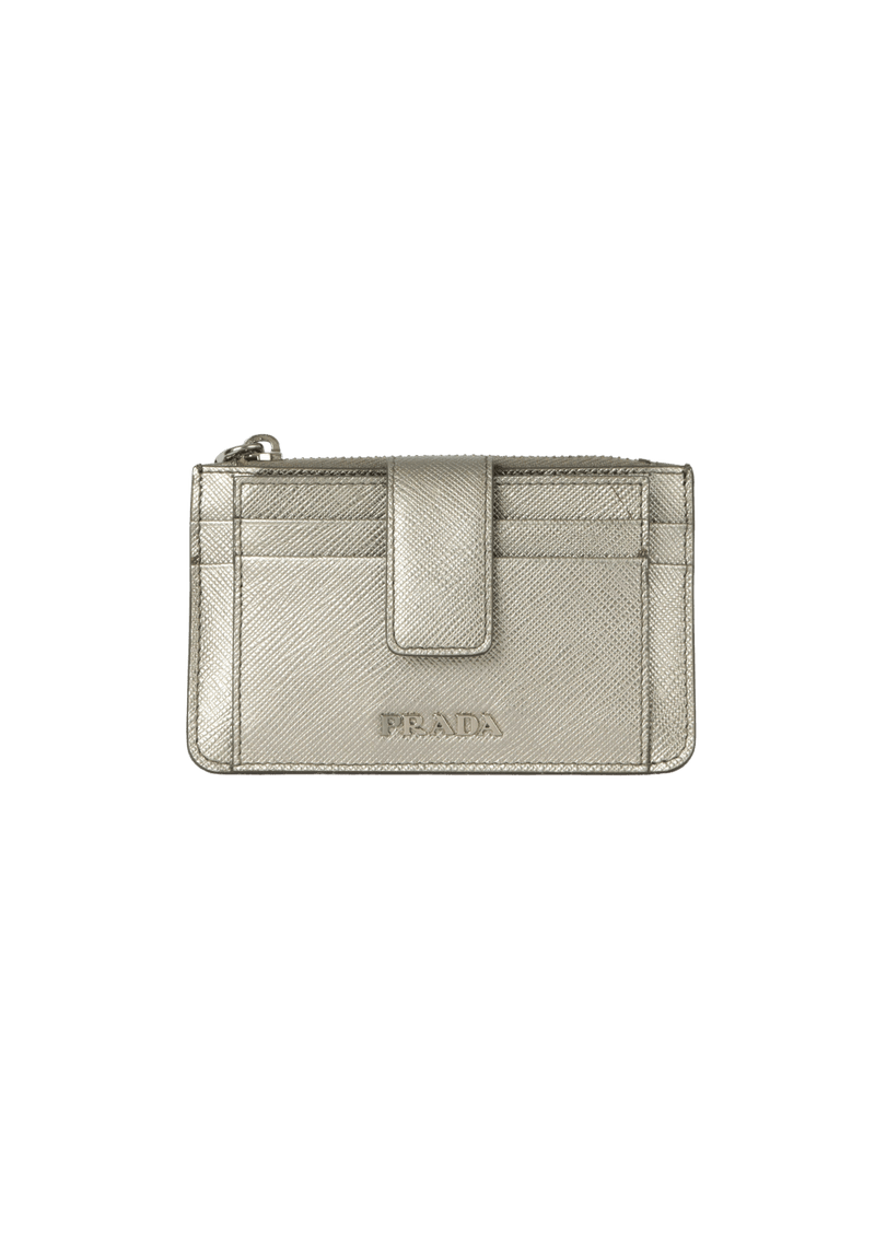 METALLIC CARD HOLDER