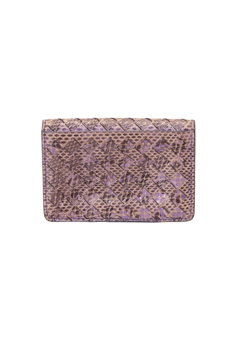 INTECCIATO PYTHON BI-FOLD CARD CASE