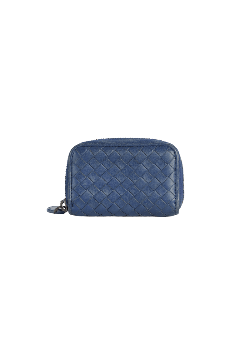 INTRECCIATO ZIP AROUND WALLET