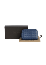 INTRECCIATO ZIP AROUND WALLET