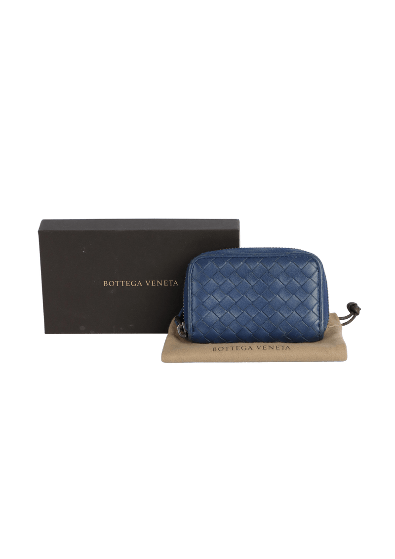 INTRECCIATO ZIP AROUND WALLET