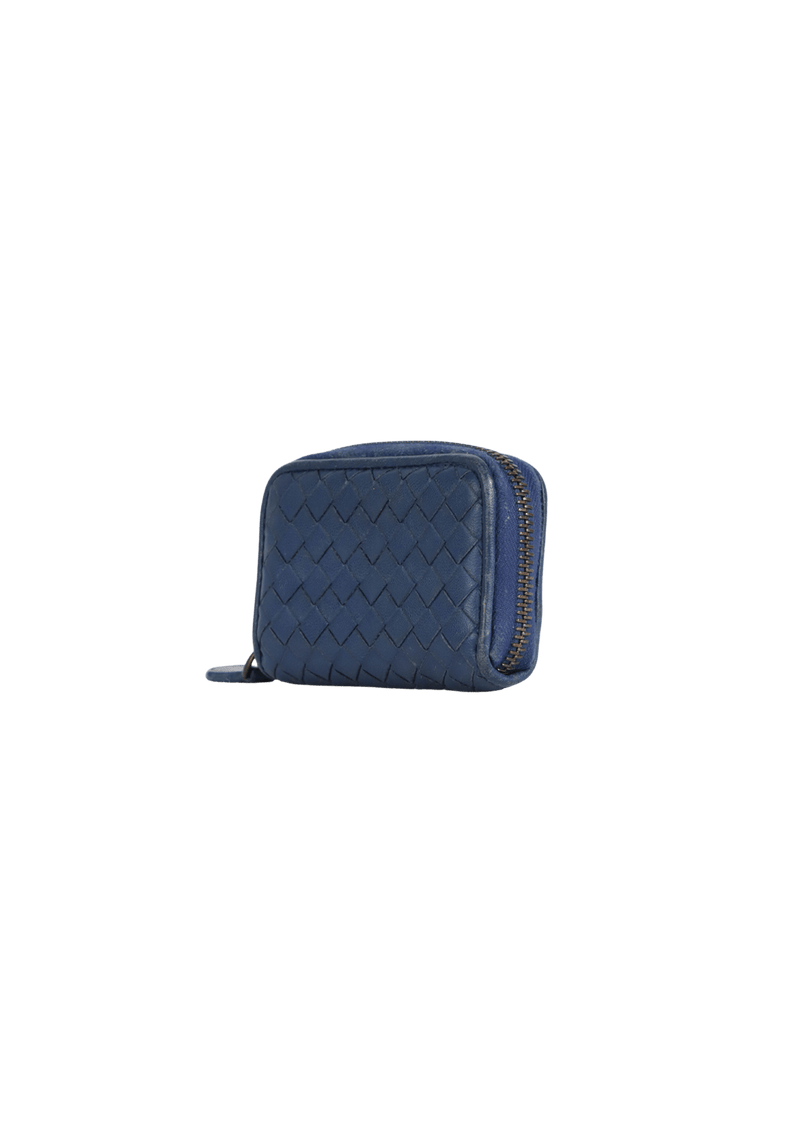 INTRECCIATO ZIP AROUND WALLET