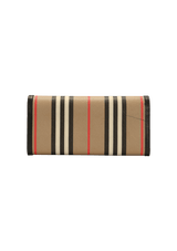 E-CANVAS ICON STRIPE HALTON CONTINENTAL WALLET