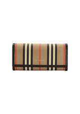 E-CANVAS ICON STRIPE HALTON CONTINENTAL WALLET