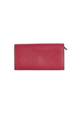 GRAIN LEATHER CHECK PORTER CONTINENTAL WALLET