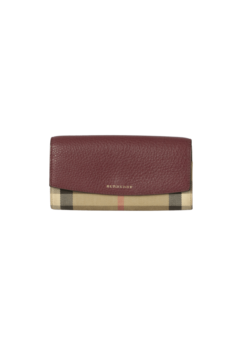 Burberry porter 2024 continental wallet