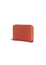 LEATHER ZIP AROUND WALLET