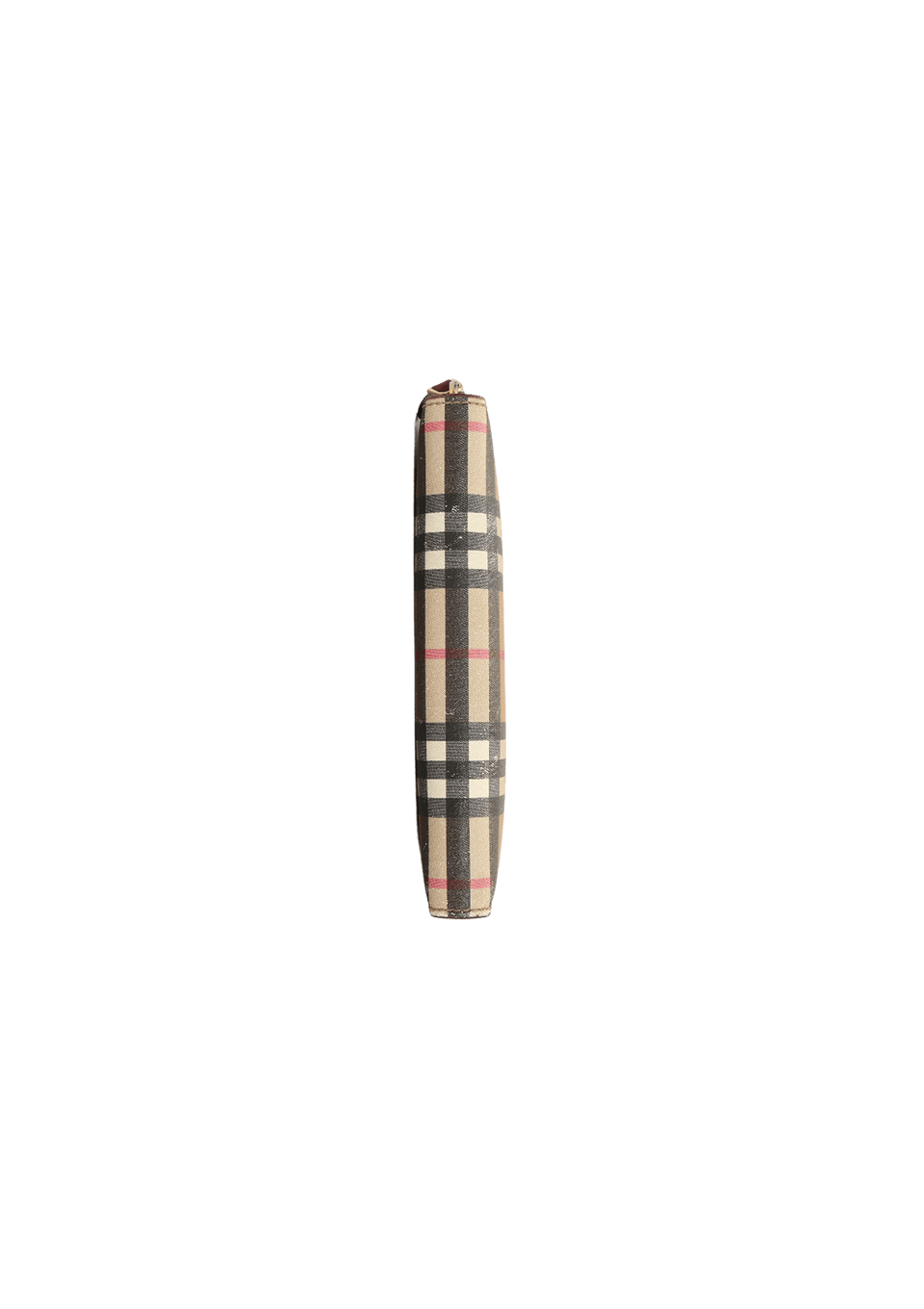 VINTAGE CHECK ZIP AROUND WALLET