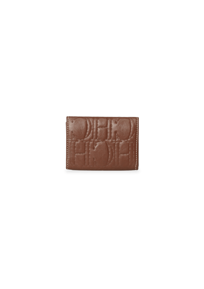 MONOGRAM FLAP WALLET