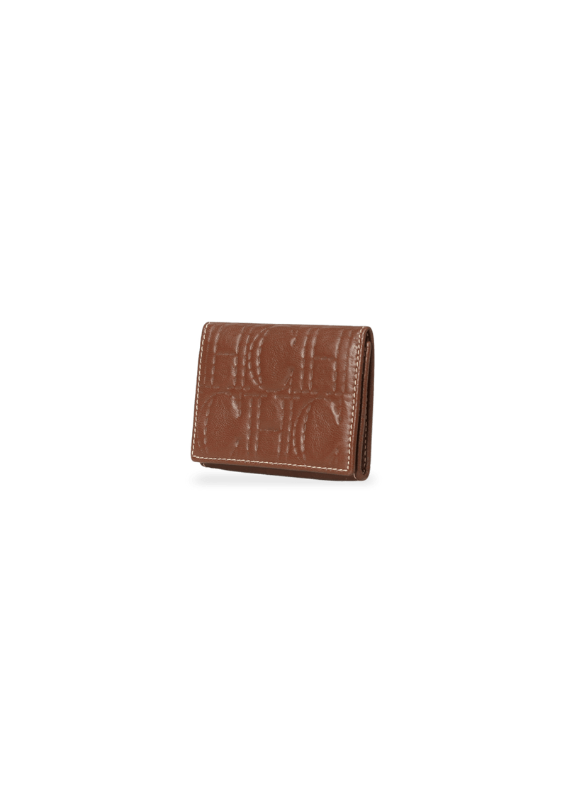 MONOGRAM FLAP WALLET