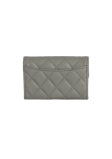 INTERLOCKING CC LOGO COMPACT WALLET