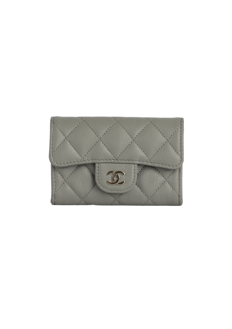 INTERLOCKING CC LOGO COMPACT WALLET