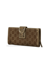 GG CANVAS LONG WALLET